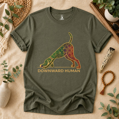 Downward Human Yoga Tee