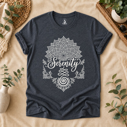 Serenity Lotus Yoga T-Shirt