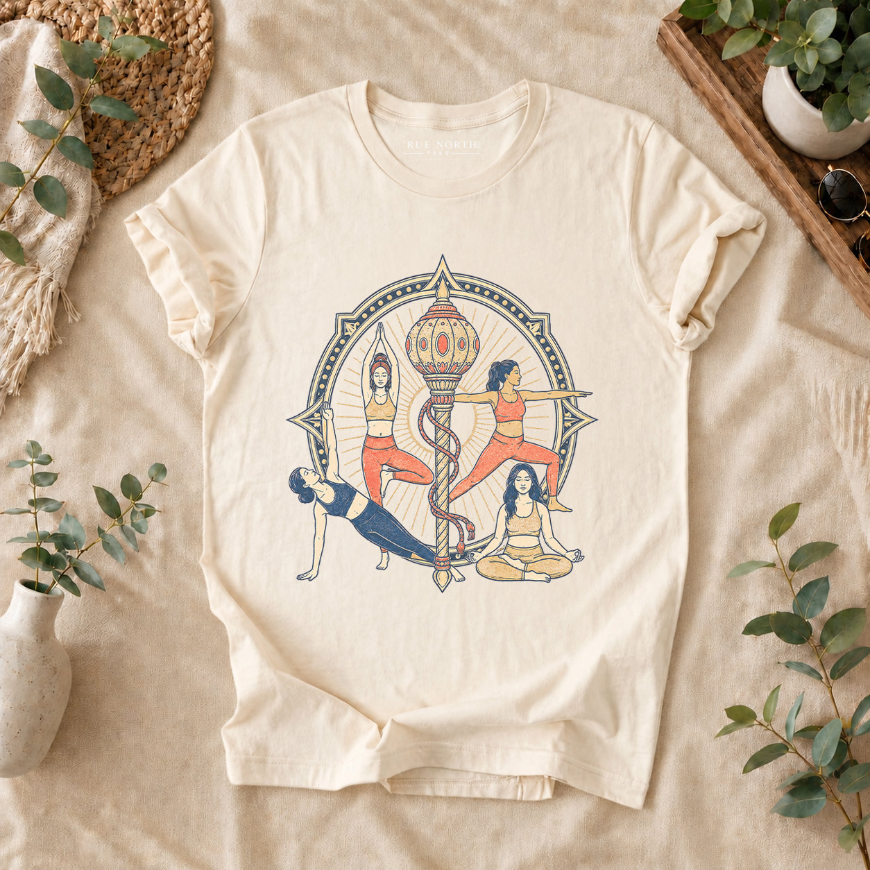 Divine Feminine Yoga Graphic Tee