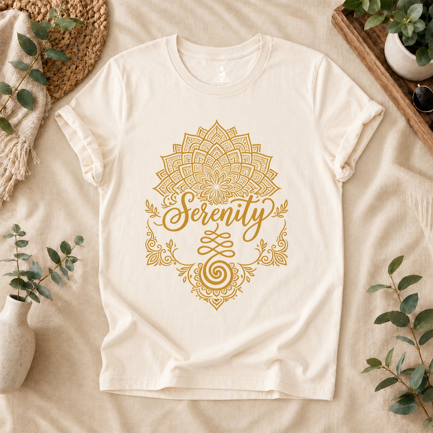 Serenity Lotus Yoga T-Shirt