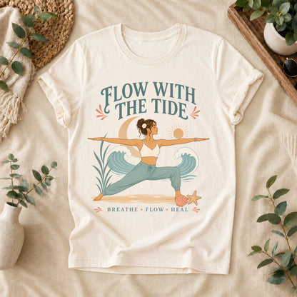 Coastal Balance Yoga Tee
