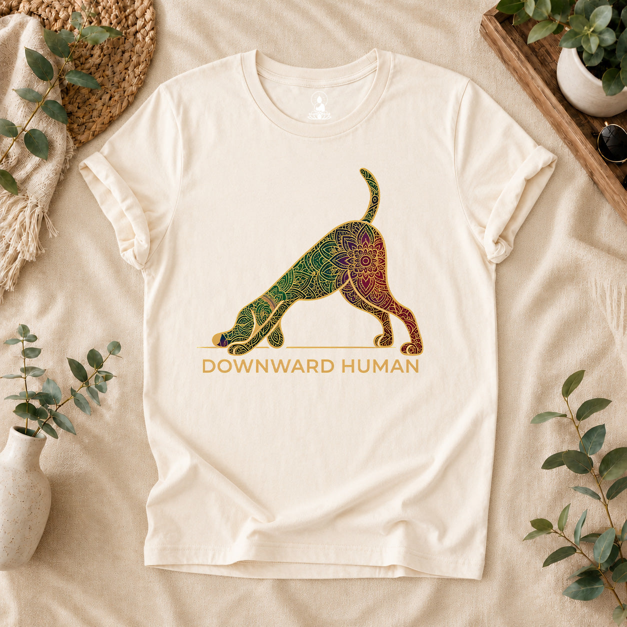 Downward Human Yoga Tee