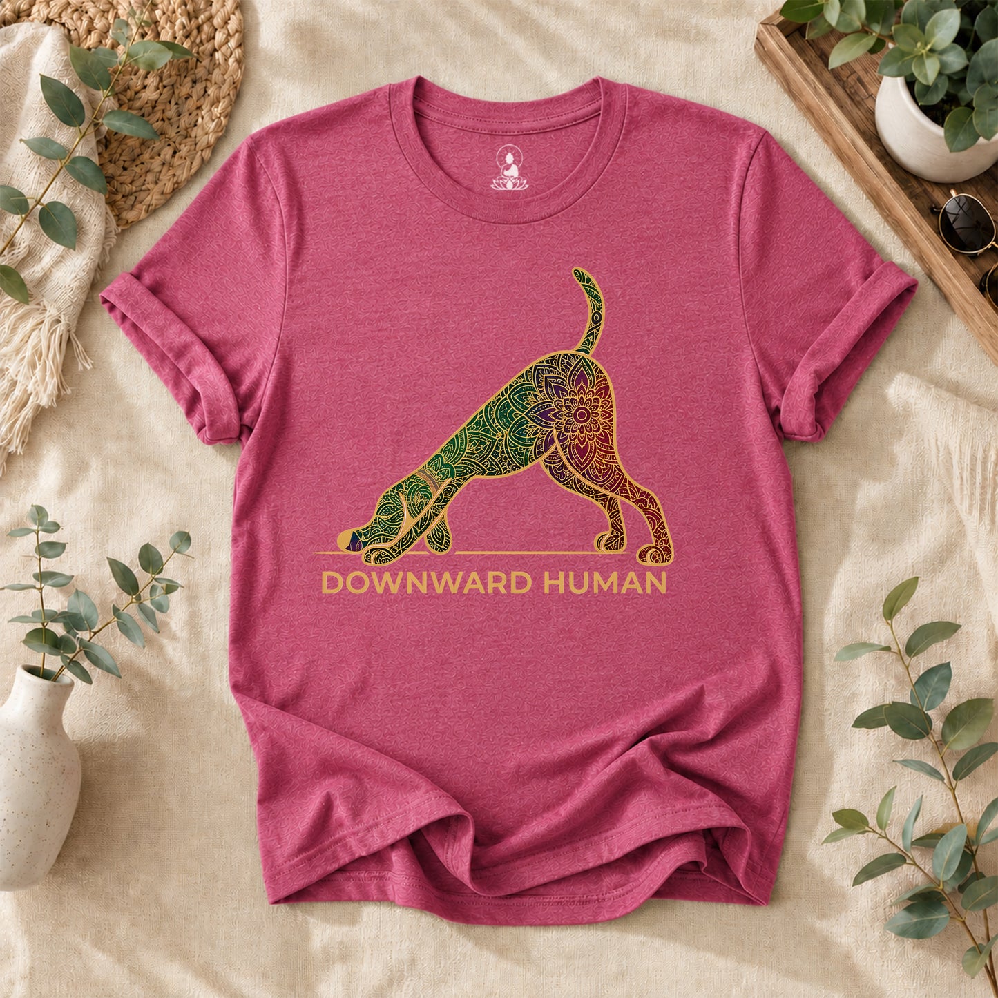 Downward Human Yoga Tee
