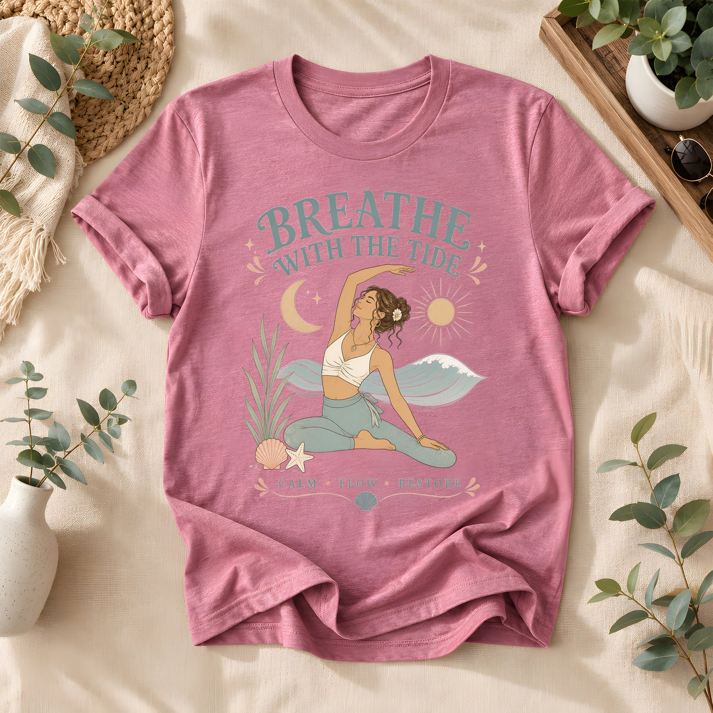 Coastal Meditation Graphic Tee