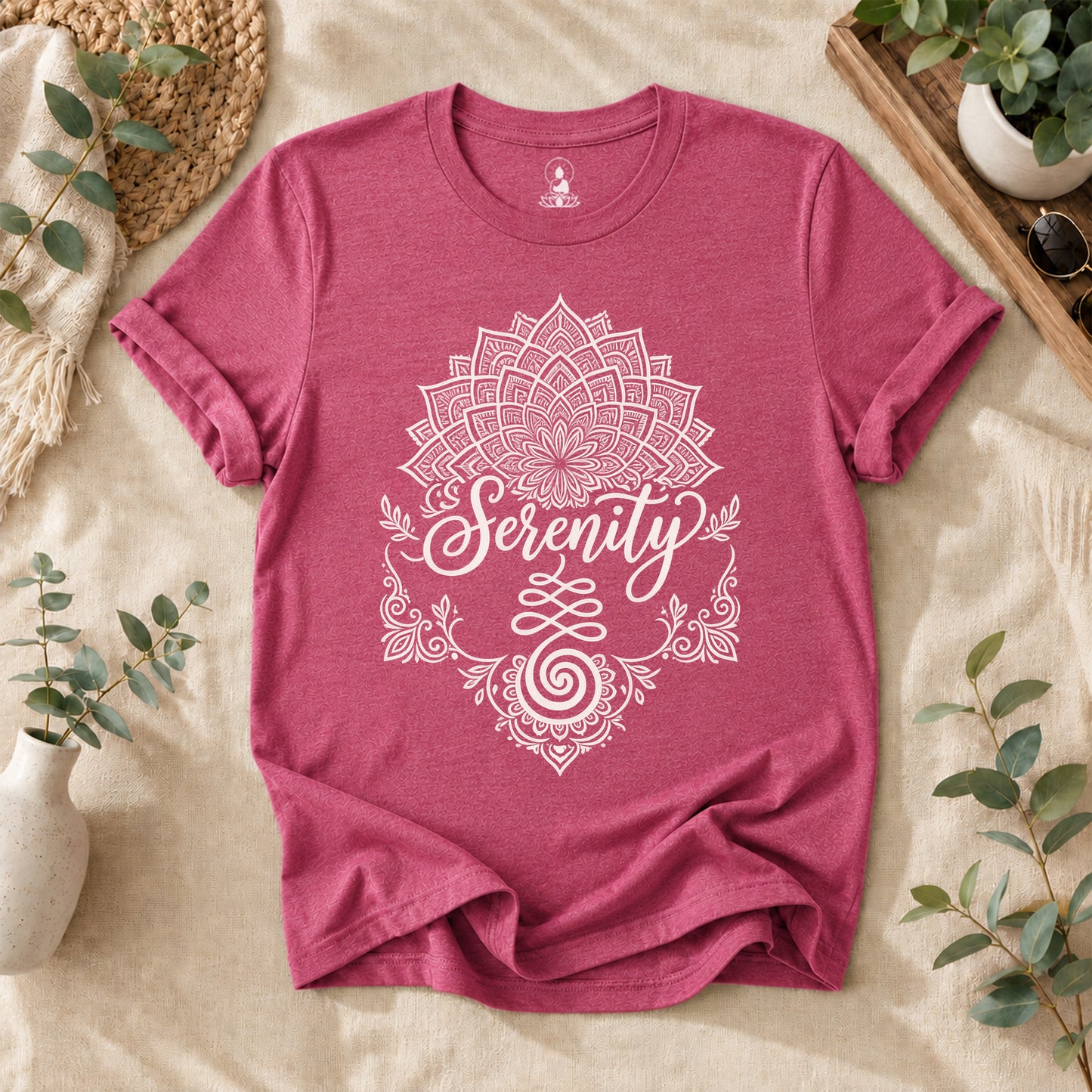 Serenity Lotus Yoga T-Shirt