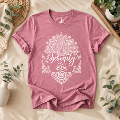 Serenity Lotus Yoga T-Shirt