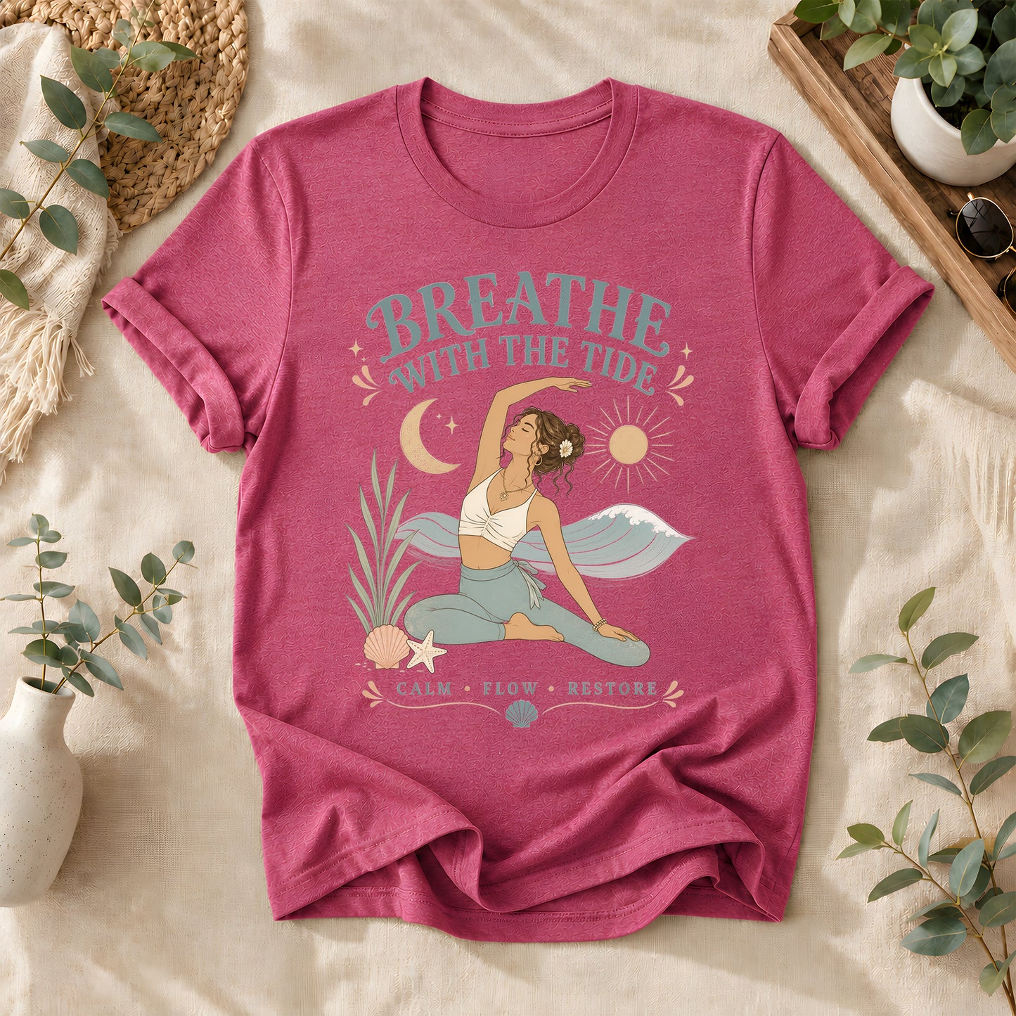 Coastal Meditation Graphic Tee