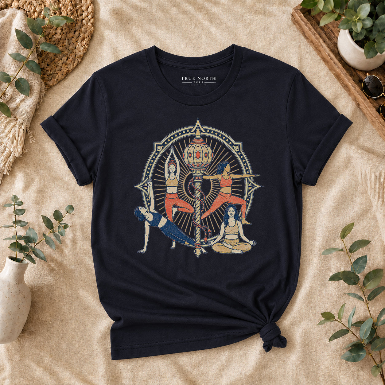 Divine Feminine Yoga Graphic Tee
