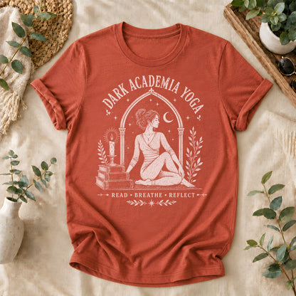 Dark Academia Yoga Graphic Tee
