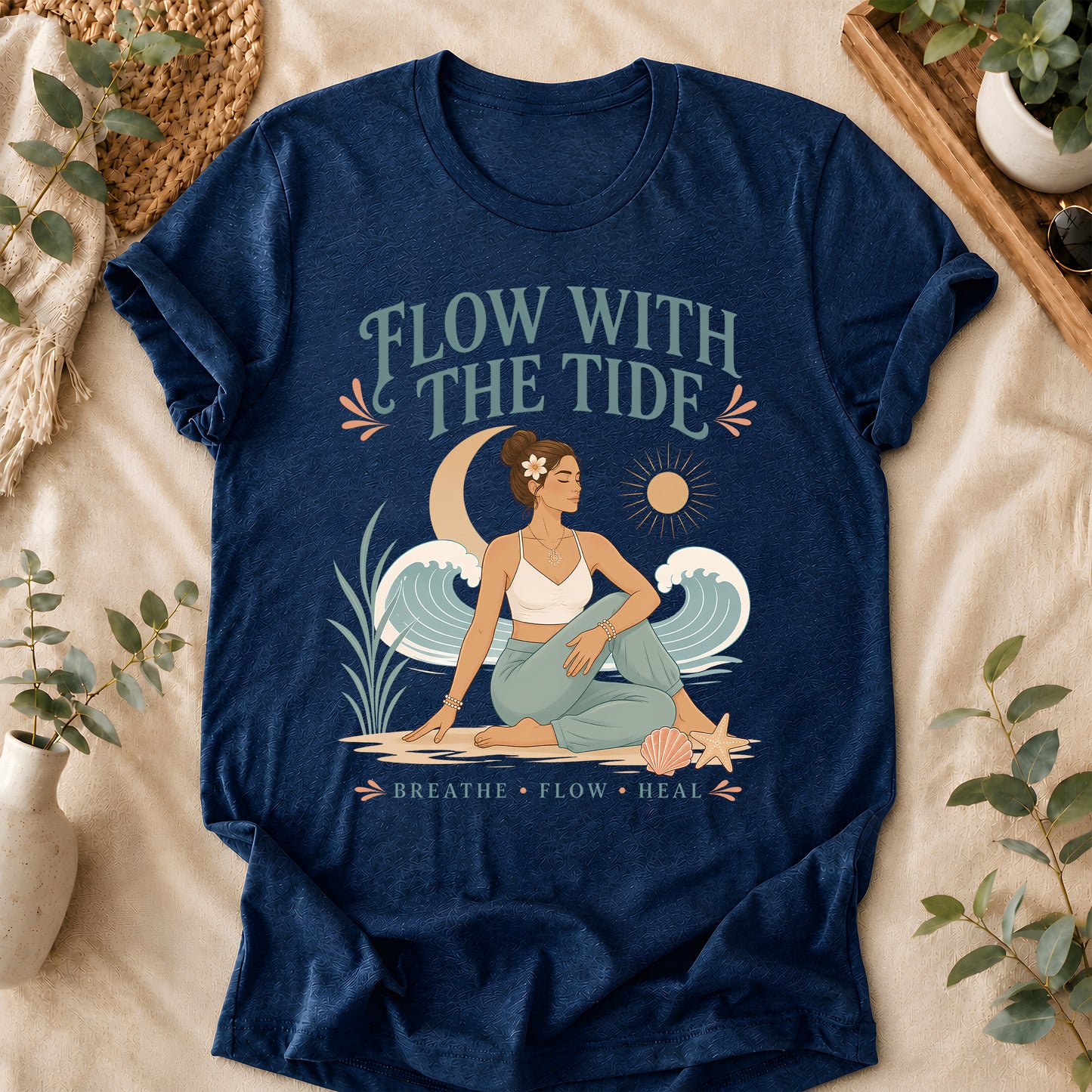Soft Ocean Yoga Shirt