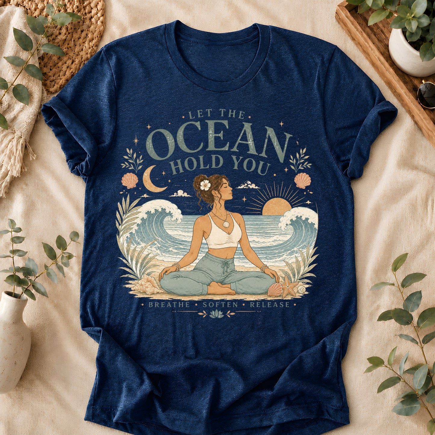 Coastal Healing Yoga Shirt