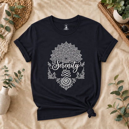 Serenity Lotus Yoga T-Shirt