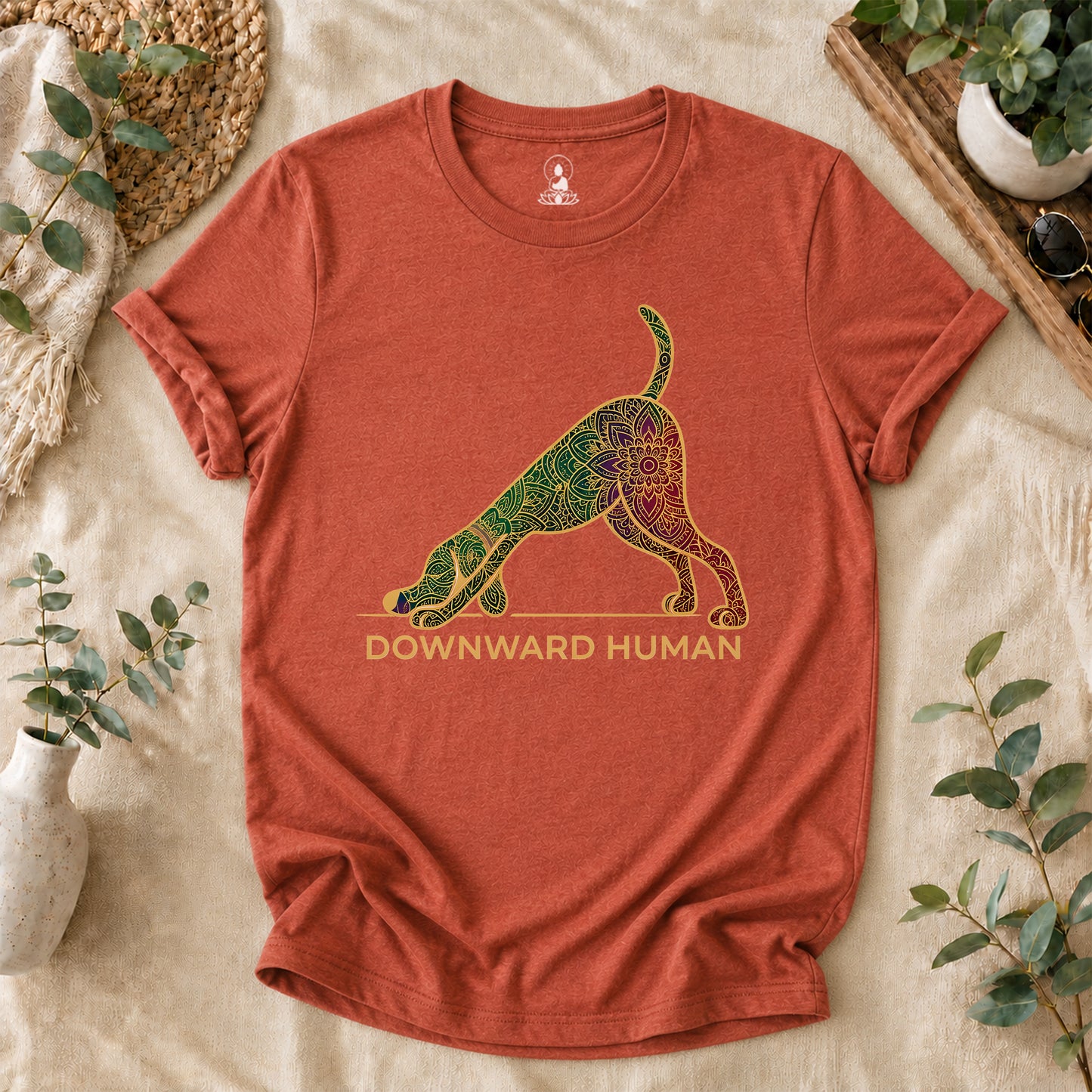 Downward Human Yoga Tee