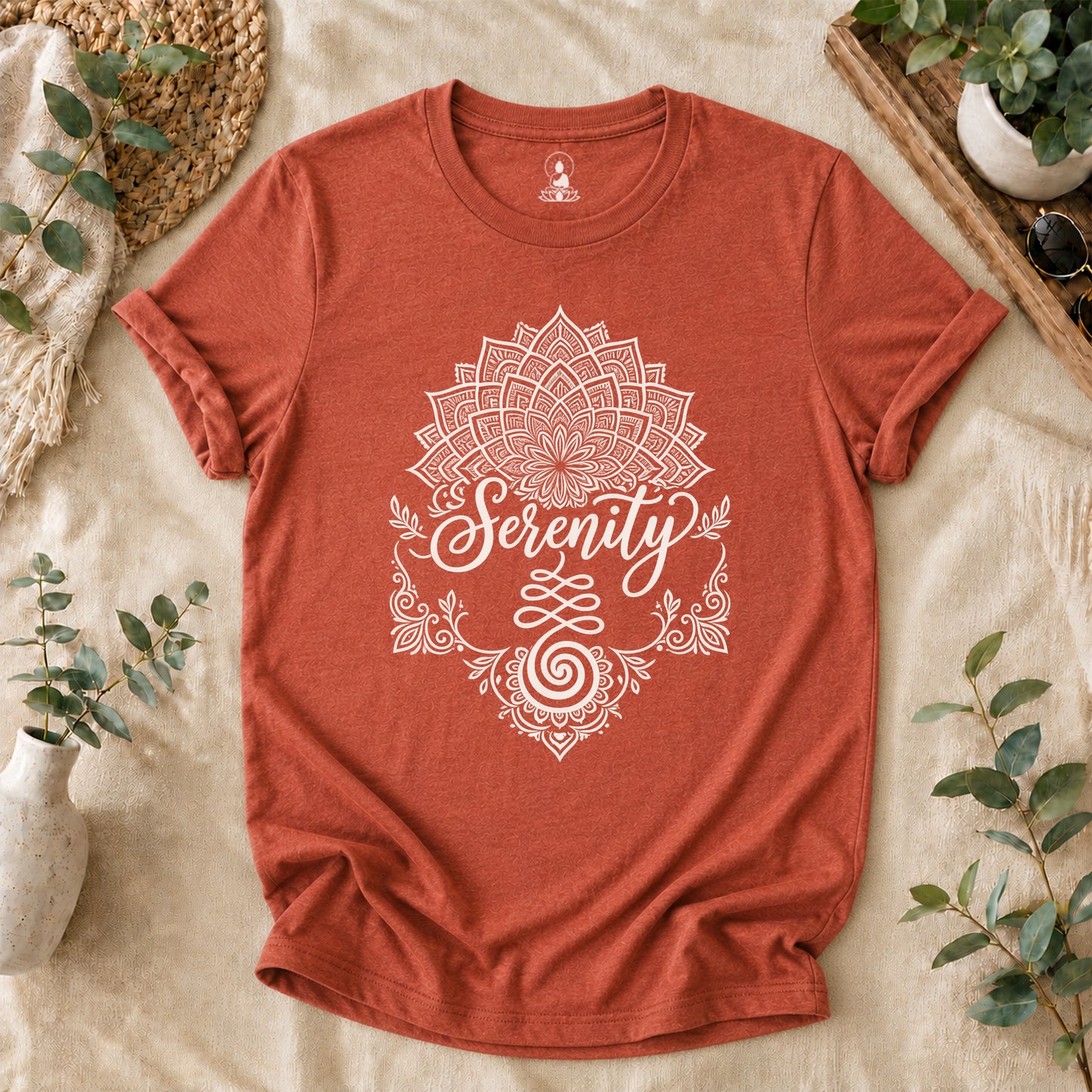 Serenity Lotus Yoga T-Shirt