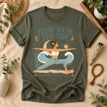Coastal Balance Yoga Tee