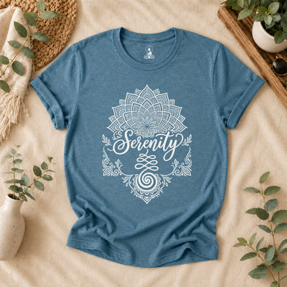 Serenity Lotus Yoga T-Shirt