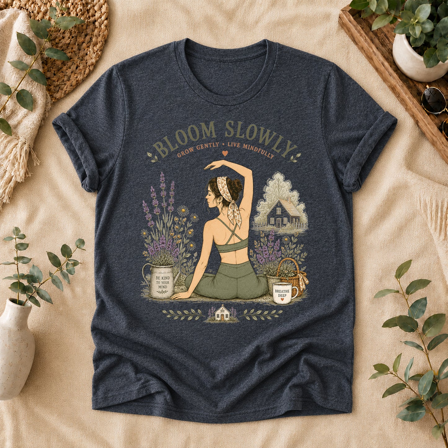 Botanical Yoga Graphic Tee