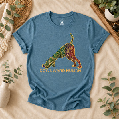 Downward Human Yoga Tee