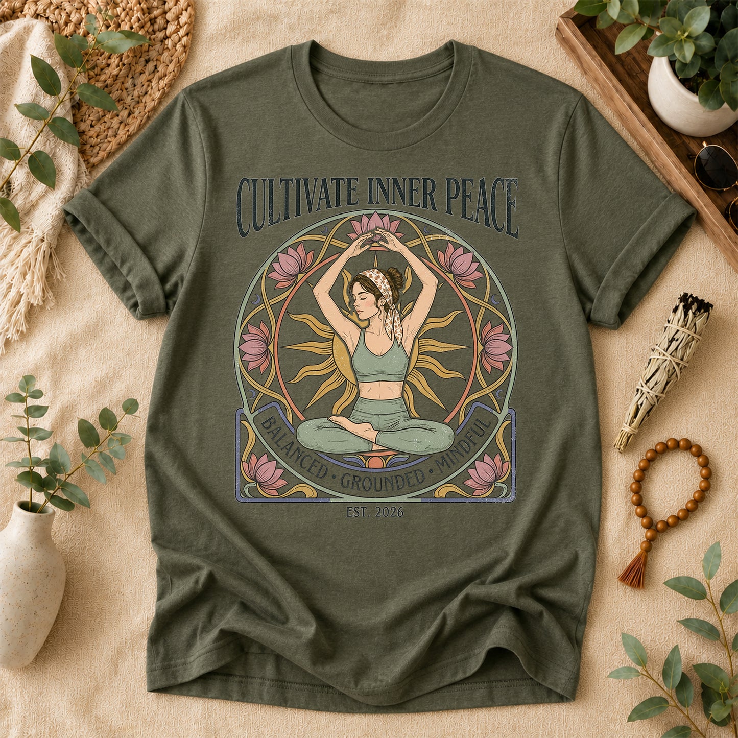 Cultivate Peace Graphic Tee