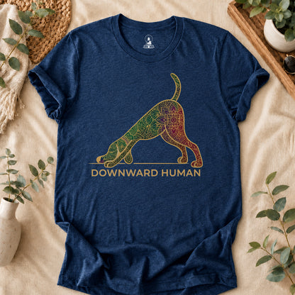 Downward Human Yoga Tee