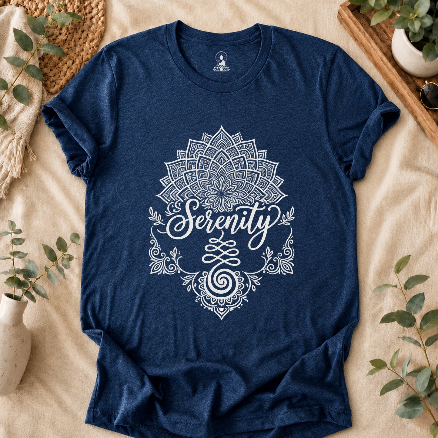Serenity Lotus Yoga T-Shirt