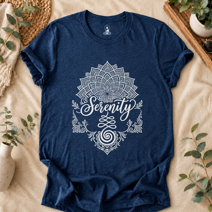 Serenity Lotus Yoga T-Shirt
