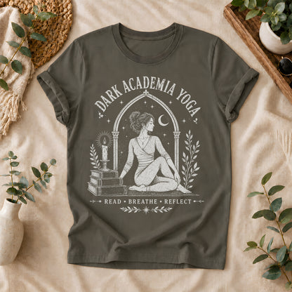 Dark Academia Yoga Graphic Tee