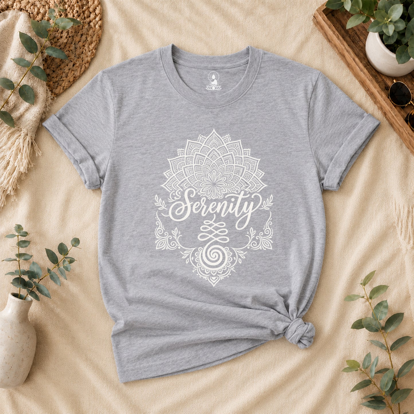Serenity Lotus Yoga T-Shirt