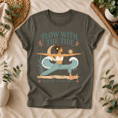Coastal Balance Yoga Tee