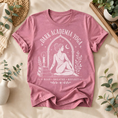 Dark Academia Yoga Graphic Tee