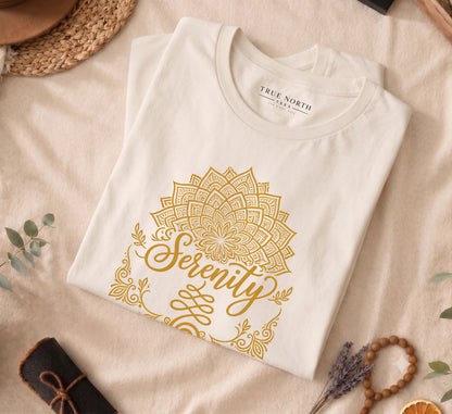 Serenity Lotus Yoga T-Shirt