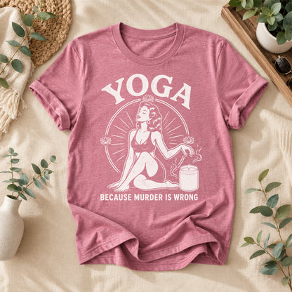 Funny Yoga Vintage Graphic Tee