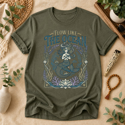 Ocean Flow Mermaid Tee