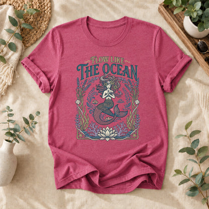 Ocean Flow Mermaid Tee