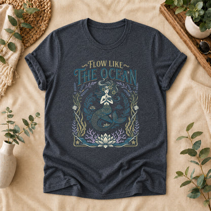 Ocean Flow Mermaid Tee