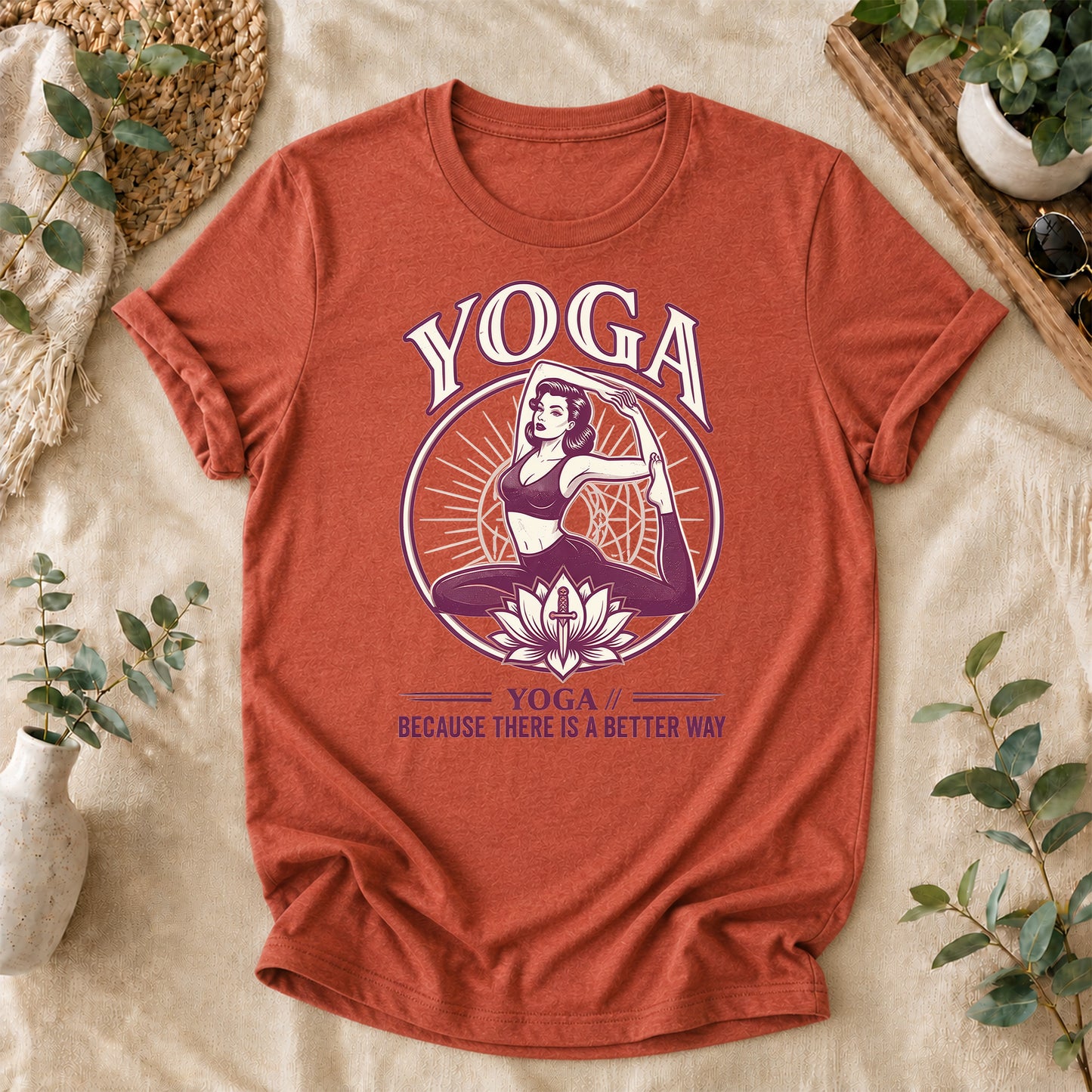 Yoga There Is a Better Way Tee